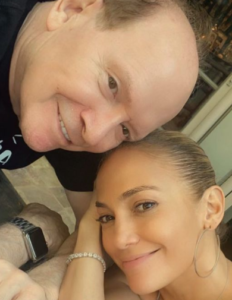 Jennifer Lopez With Her Father