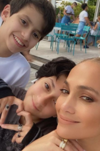 Jennifer Lopez With Her Kids