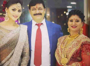 Urvashi Rautela With Her Parents