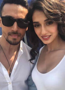 Tiger Shroff With His Girlfiend