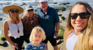 Diane Leineke With Her Husband & Daughters