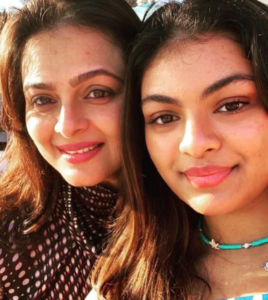 Anoushka Ranjit With Her Mother