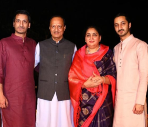 Jay Pawar With His Family