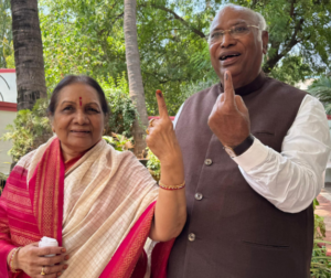 Mapanna Kharge's daughter-in-law & Son